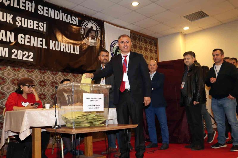 GMİS Armutçuk Şube Başkanlığı’na Şanver Turan seçildi

