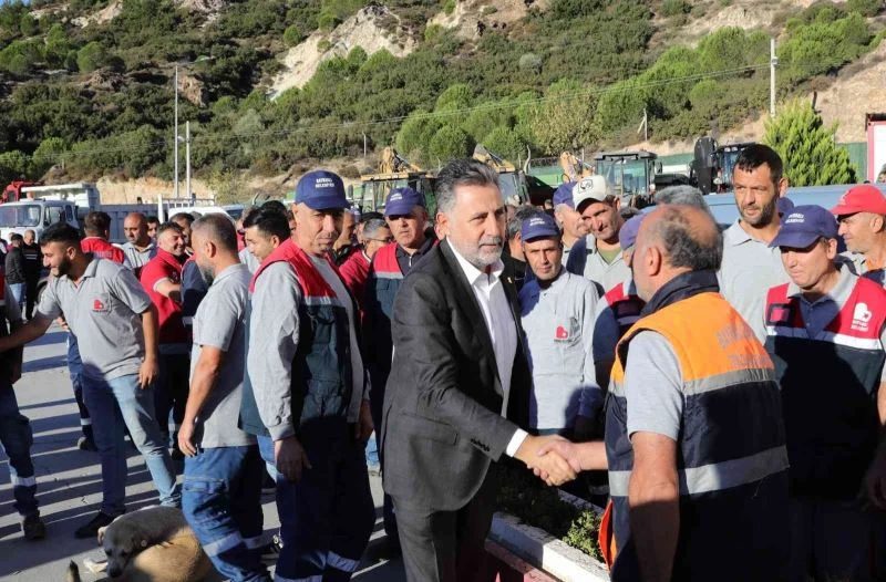 Başkan Sandal, işçilerle buluştu: 