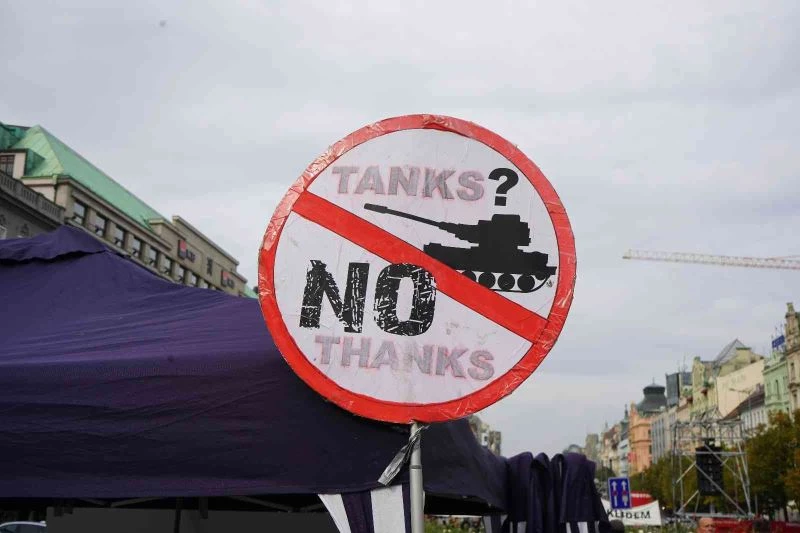 Çekya’da sendikalardan hükümet karşıtı protesto
