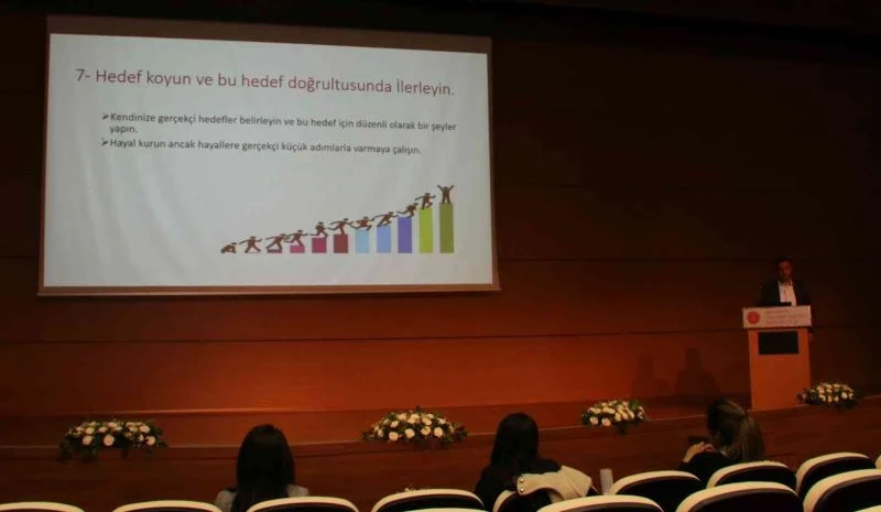 NEVÜ’de “Psikolojik Dayanıklılık” ve “Kendime İyi Bak” konulu söyleşi düzenlendi
