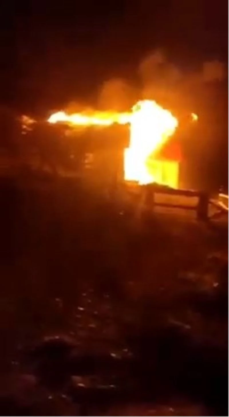 Rize’de yayla evinin kundaklandığı iddiası
