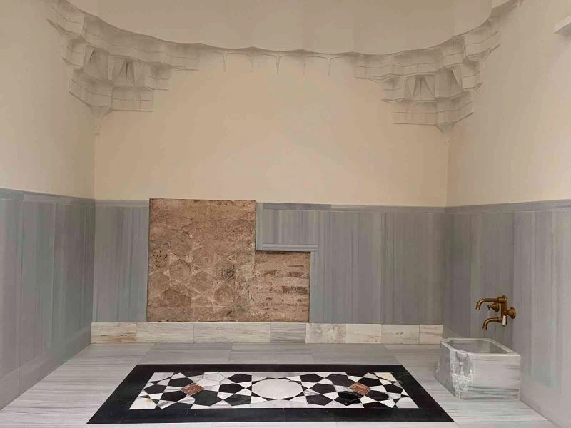 Restorasyonu 12 yıl süren Barbaros Hayrettin Paşa Hamamı açıldı
