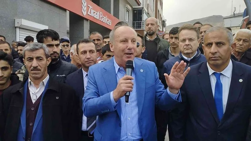 Muharrem İnce: “Kılıçdaroğlu’nun eroin iddiasını kanıtlaması lazım”
