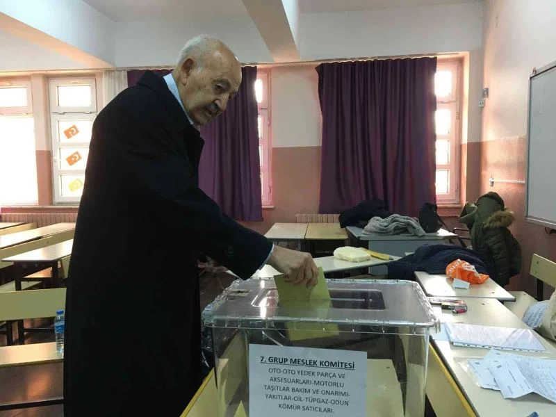 Elazığ TSO başkanlık seçimi heyecanı
