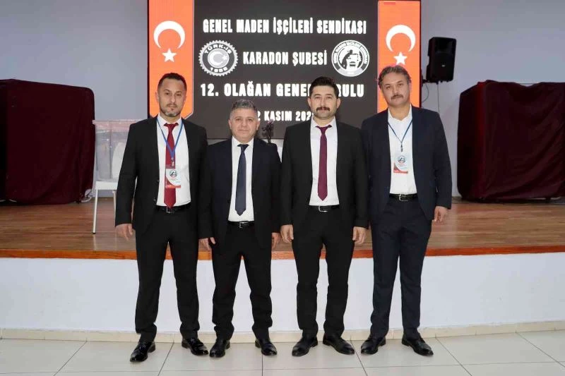 GMİS Karadon Şubesi’nde Karataş güven tazeledi
