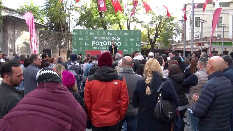 Galata’da “İtalyan Mutfağı Haftası” etkinliği başladı
