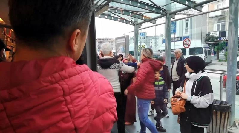 İstasyonda gerginlik
