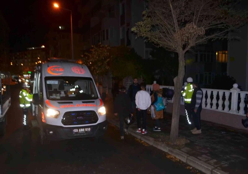 Kaygan zemin kazaya neden oldu: 1 yaralı
