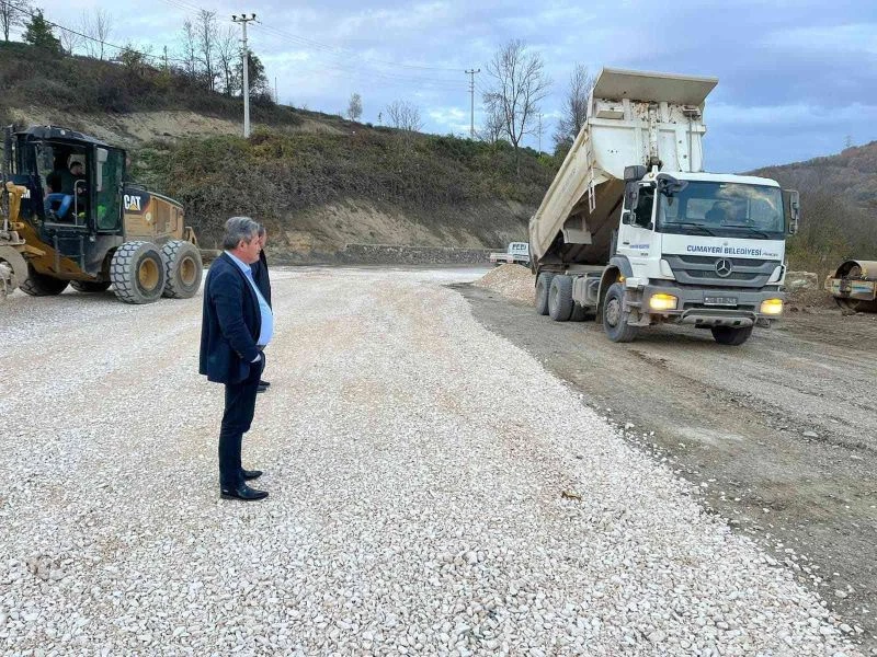 Kış gelmeden çalışmalar hız kazandı
