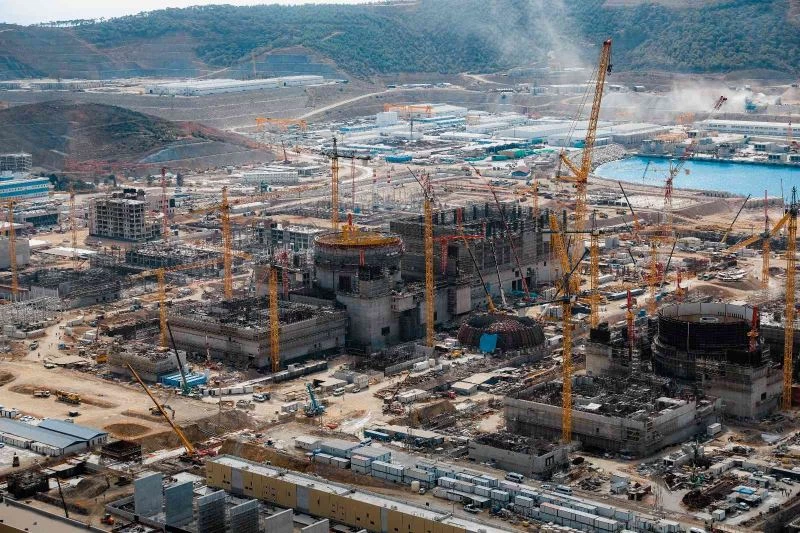 26 bin kişinin istihdam edildiği Akkuyu’da çalışmalar sürüyor
