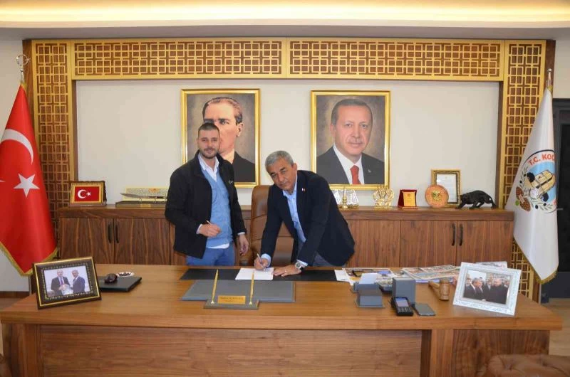 Koçarlı’nın ilk doğalgaz abonesi Başkan Kaplan oldu
