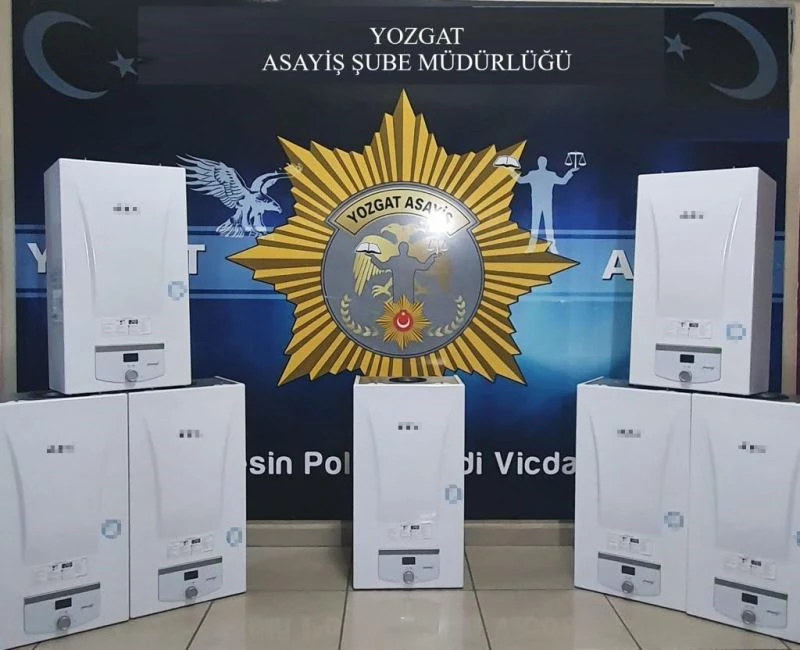 Yozgat’ta kombi çalan hırsızlar tutuklandı
