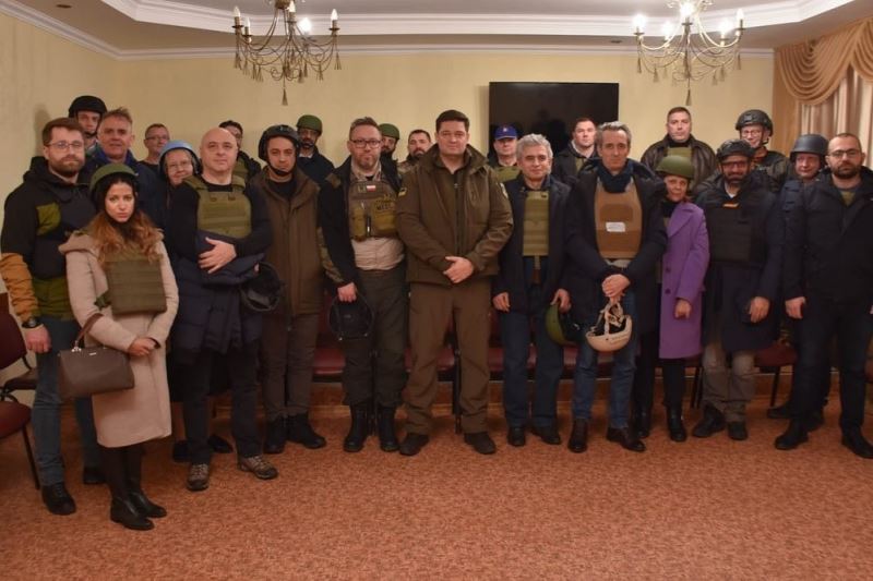 Türkiye’nin Kiev Büyükelçisi Güldere, Mikolayiv ve Herson’u ziyaret etti
