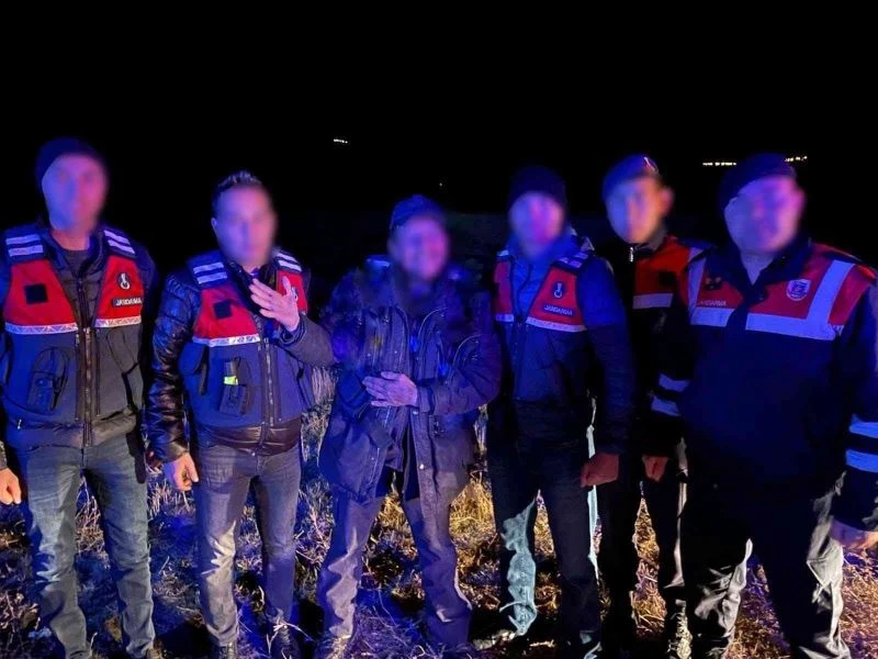 Kayıp şahıs jandarma ekiplerinin çalışmalarıyla bulundu
