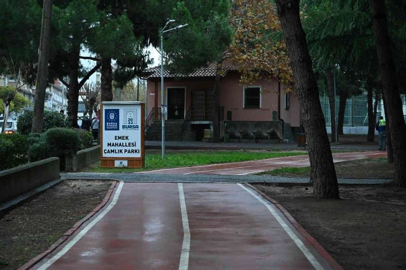 Çamlık Parkı Emek’e yakıştı
