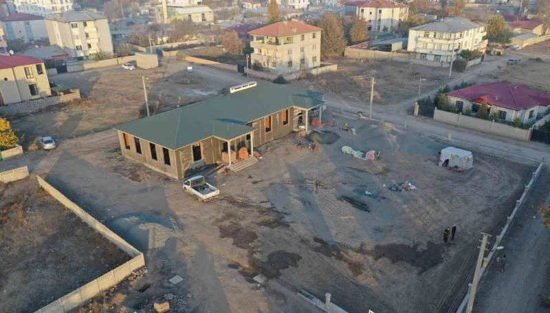 Iğdır Belediyesi tarafından taziye evi yaptırılıyor
