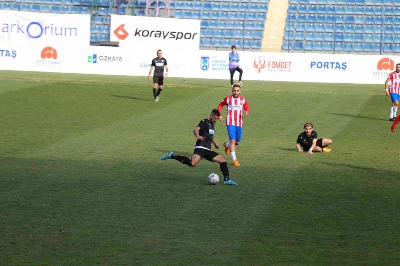 TFF 3. Lig: Çankaya FK: 1 - Efeler 09 SFK: 1
