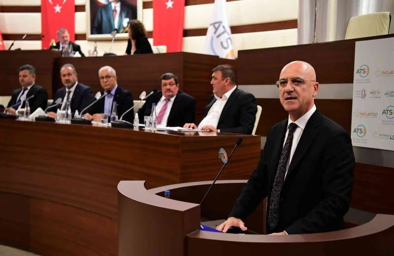ATSO Başkanı Bahar: 
