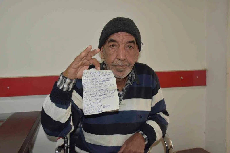 Hırsız çaldığı paranın 50 bin TL’sini geri getirdi, bir de not bıraktı
