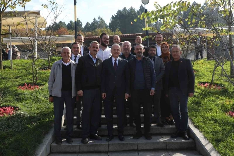 Sorunları muhtarlardan dinledi
