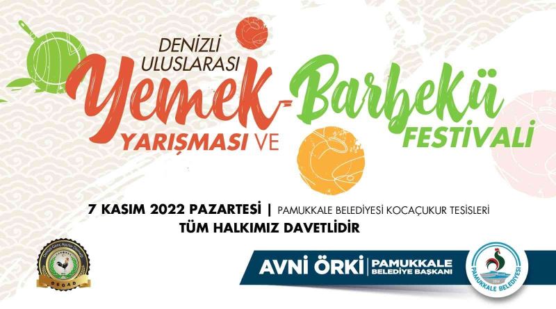 Pamukkale’nin etekleri barbekü festivaline sahne olacak
