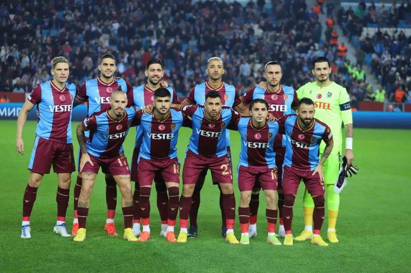 UEFA Avrupa Ligi: Trabzonspor: 1 - Ferencvaros: 0 (İlk yarı)