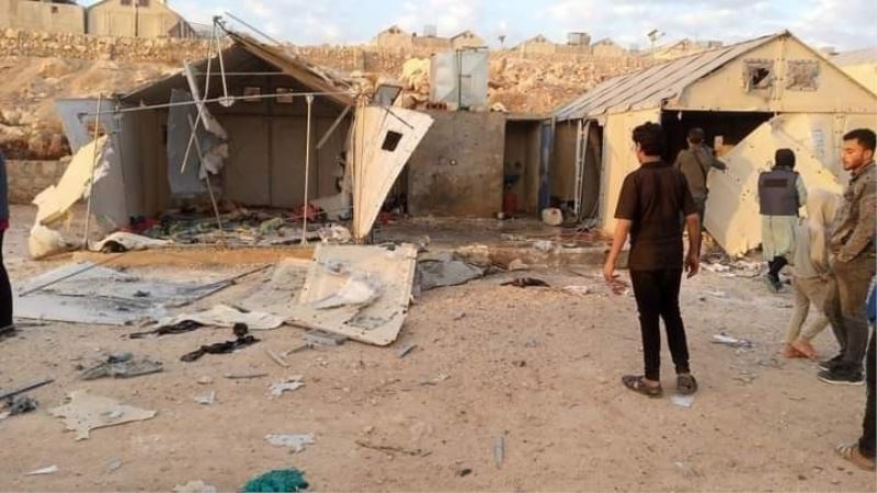 Suriye’de mülteci kampına saldırı: 6 ölü, 17 yaralı
