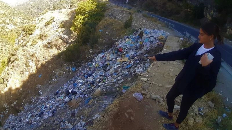 Koçak Kanyonu, vahşi depolama alanına döndü
