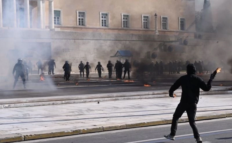 Yunanistan’da işçilerden 