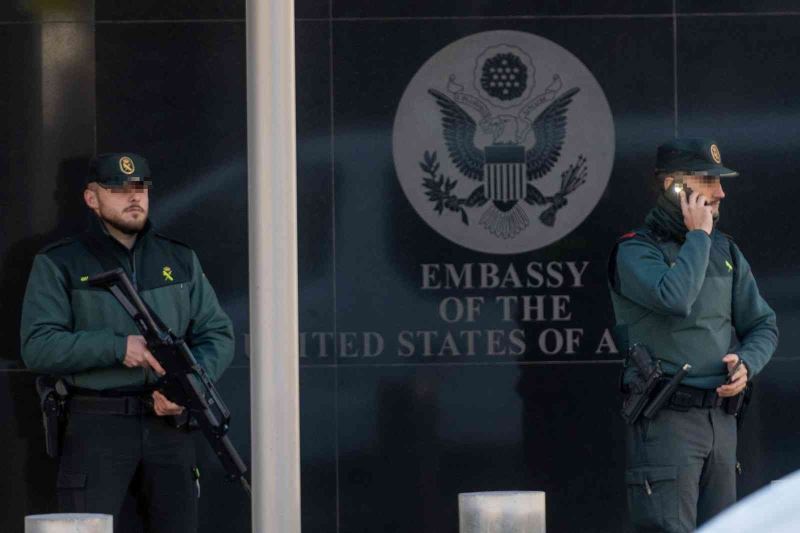 ABD’nin Madrid Büyükelçiliğinde şüpheli zarf alarmı
