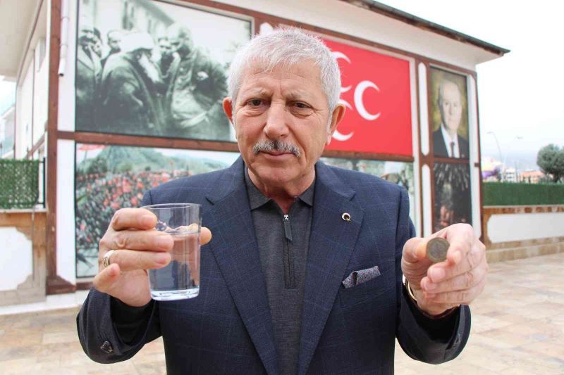 Mehmet Sarı’dan Muhittin Böcek’e su hatırlatması: “En ucuz su Amasya’da, tonu 1 lira”
