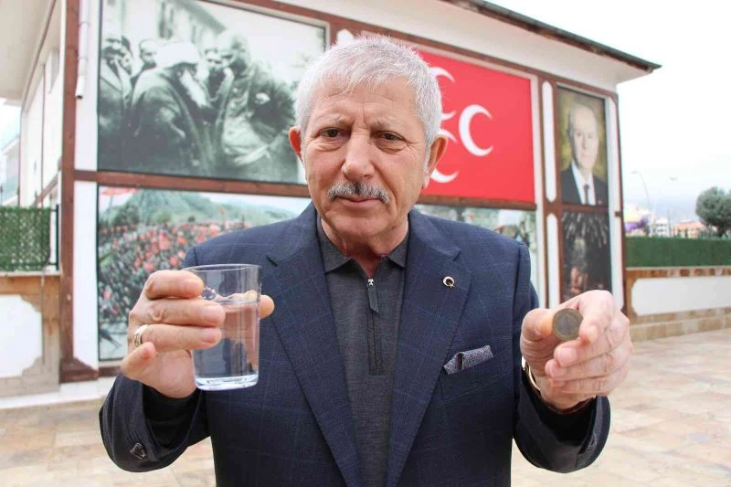 Mehmet Sarı’dan Muhittin Böcek’e su hatırlatması: “En ucuz su Amasya’da, tonu 1 lira”
