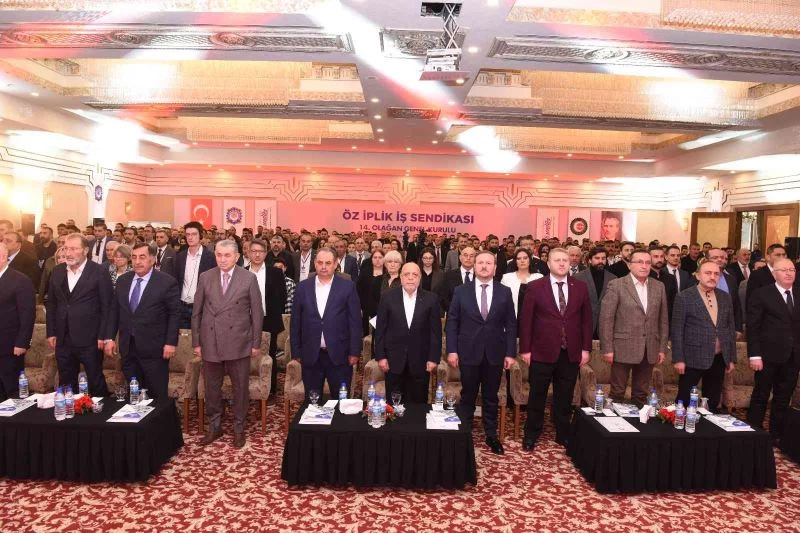 Öz İplik İş Sendikası, 14. Olağan Kurulunu gerçekleştirdi
