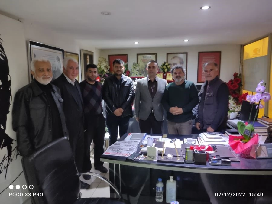 Emniyet Müdürü Bilyeli’i DGC’ye İadei Ziyarete Bulundu