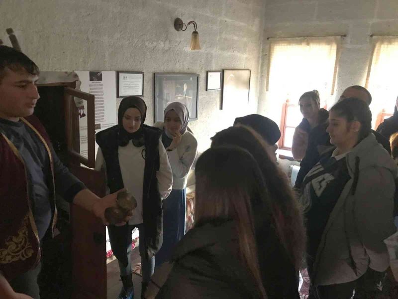 NEVÜ’lü öğrenciler Kapadokya Yaşayan Miras Müzesi’nde

