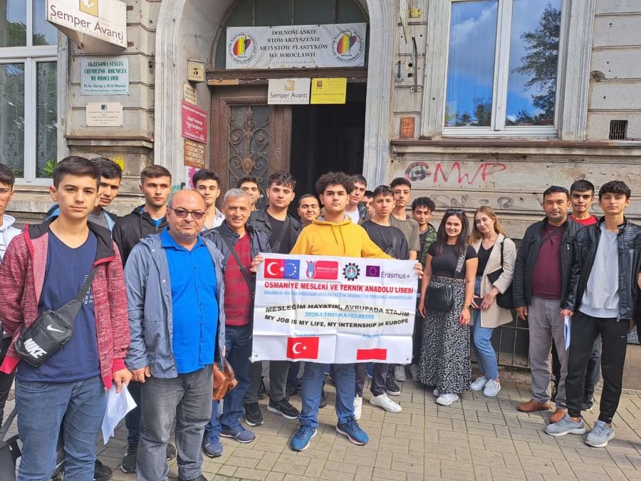 Osmaniye Meslek Lisesi Öğrencilerimiz Polonya’ki İşletmelerde Staj Yaptı