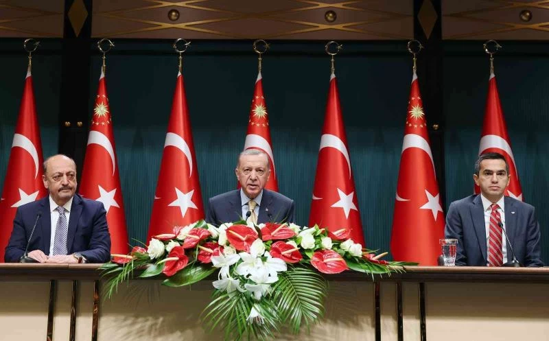 Cumhurbaşkanı Erdoğan yeni asgari ücreti açıkladı