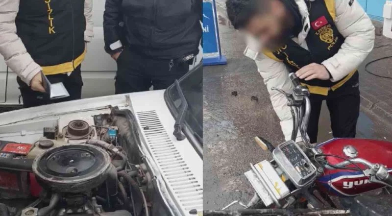 Kayseri polisi 1 haftada 54 hırsızlık olayını aydınlattı
