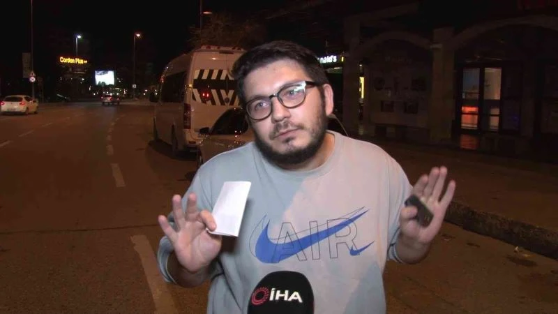 Kadıköy’de denetime takıldı, cezayı doğum günü olan arkadaşına hediye etti
