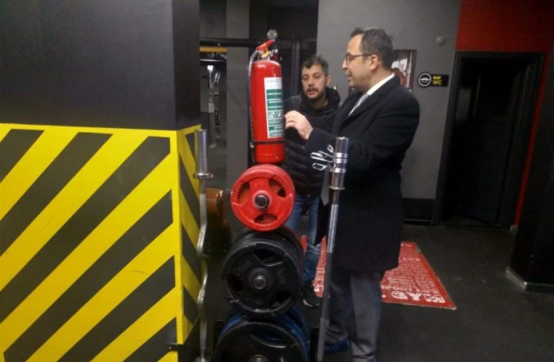 Spor tesislerine denetleme