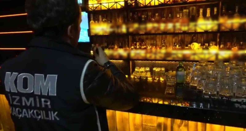 Yılbaşı öncesi İzmir’de eğlence mekanlarına sahte içki operasyonu
