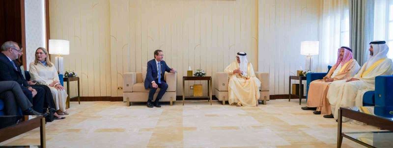 İsrail’den Bahreyn’e Cumhurbaşkanlığı düzeyinde ilk ziyaret
