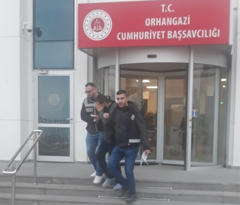 Bursa’da iki hırsızlık olayının zanlısı tutuklandı
