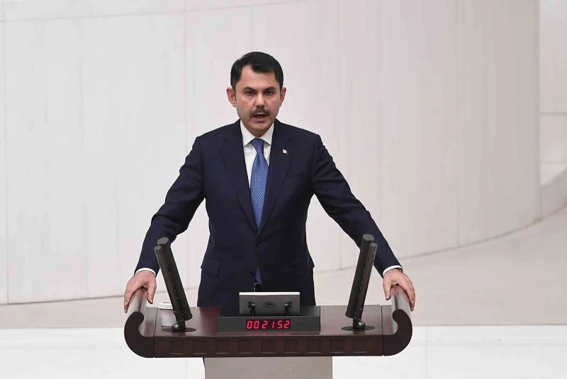 Çevre, Şehircilik ve İklim Değişikliği Bakanı Kurum: 