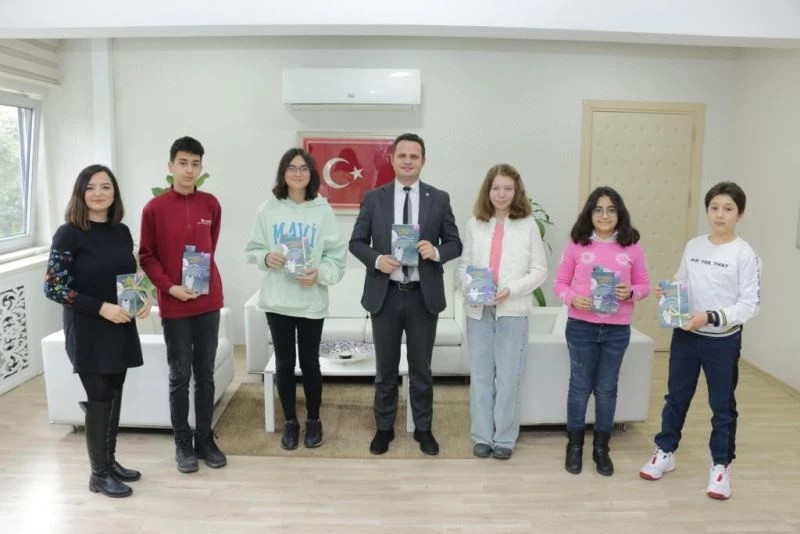 Muğla BİLSEM öğrencilerinden bilim kurgu kitabı
