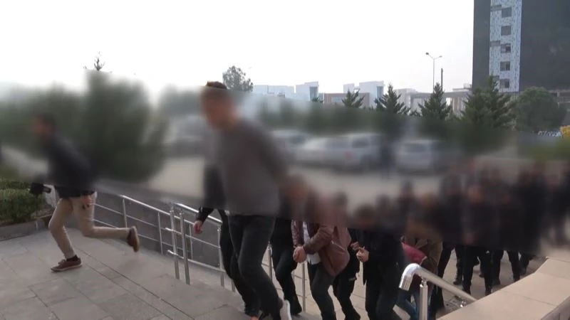Kahramanmaraş’taki ’Silindir’ operasyonu: 44 şüpheli adliyeye sevk edildi