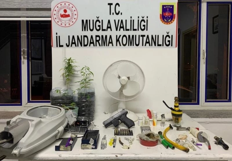 Oteli uyuşturucu imalathanesine çeviren işletmeci tutuklandı
