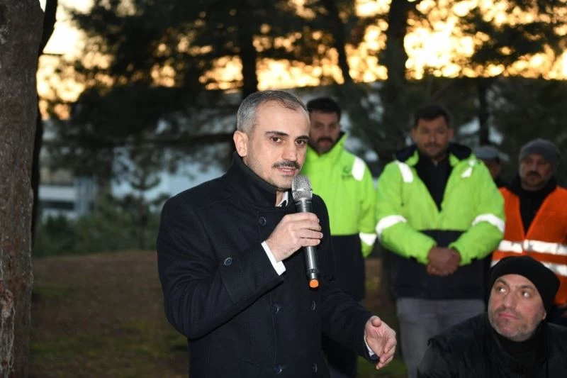 Başkan Çiftçi, saha ekipleriyle buluştu
