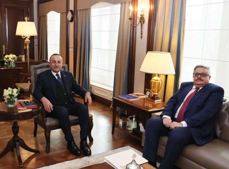 Bakan Çavuşoğlu, Rusya’nın Ankara Büyükelçisi Yerhov ile görüştü
