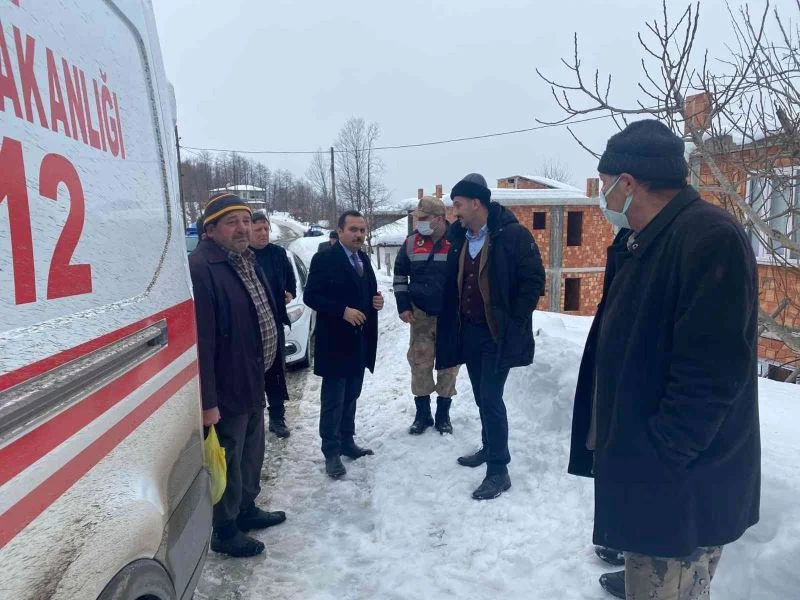 Ordu’da kar ağırlığına dayanamayan balkon çöktü: 1 yaralı
